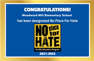 No Place For Hate 2021 Designation
